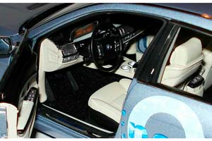 BMW HYDROGEN 7ER (E65 LCI/E66 LCI) FACELIFT 2005 СЕРО-ГОЛУБОЙ МЕТАЛЛИК — фото 5