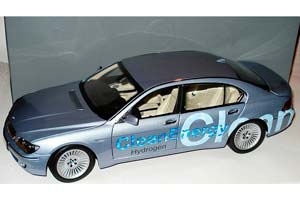 BMW HYDROGEN 7ER (E65 LCI/E66 LCI) FACELIFT 2005 СЕРО-ГОЛУБОЙ МЕТАЛЛИК — фото 11