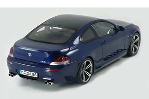 BMW E63 M6 COUPE 2005 BLUE — фото 2