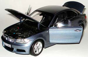 BMW E82 135I COUPE 2008 GREY — фото 3