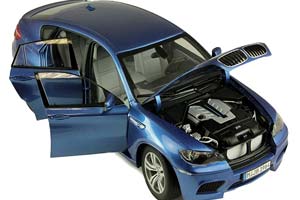 BMW E71M X6M 2010 BLUE METALLIC — фото 3