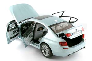 BMW F10 M5 5-SERIES 2012 SILVER METALLIC — фото 4