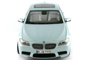 BMW F10 M5 5-SERIES 2012 SILVER METALLIC — фото 10