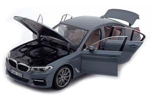 BMW G30 5-ER SERIES LIMOUSINE 2017 BLUESTONE METALLIC — фото 3