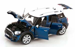MINI COOPER S COUNTRYMAN F60 2017 BLUEMETALLIC WHITE — фото 3