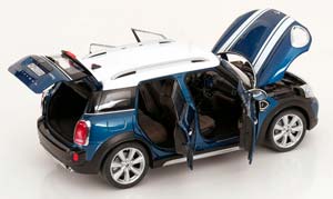 MINI COOPER S COUNTRYMAN F60 2017 BLUEMETALLIC WHITE — фото 4