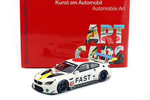 BMW M6 GTLM F13 #19 ART CAR JOHN BALDESSARI (МОДЕЛЬ В БОКСЕ) 24H DAYTONA 2017 — фото 6