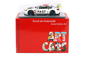 BMW M6 GTLM F13 #19 ART CAR JOHN BALDESSARI (МОДЕЛЬ В БОКСЕ) 24H DAYTONA 2017 — фото 7