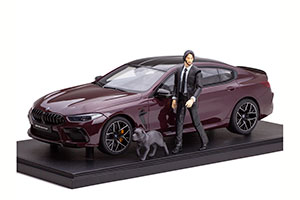 BMW M8 GRAN COUPE 2020 (G16) ФИОЛЕТОВЫЙ МЕТАЛЛИК — фото 3