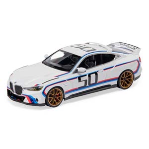 BMW 3.0 CSL COUPE TEAM BMW MOTORSPORT #50 JAHRE M POWER 2022 БЕЛЫЙ