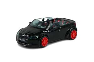 SKODA FABIA RS2000 CONCEPT CAR BLACK / SKODA FABIA RS2000 КОНЦЕПТ-КАР ЧЕРНЫЙ