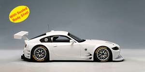 BMW Z4 COUPE RACE CAR PLAIN BODY VERSION, WHITE — фото 5