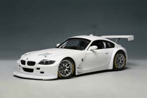 BMW Z4 COUPE RACE CAR PLAIN BODY VERSION, WHITE — фото 1
