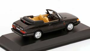 SAAB 900 TURBO 16 CONVERTIBLE 1992 BLACK — фото 2