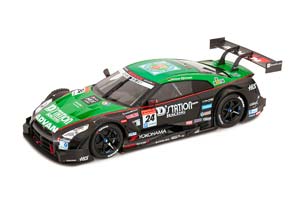 NISSAN GT-R SUPER GT500 2014 RD.2 FUJI D´STATION ADVAN #24 R35 ЗЕЛЕНЫЙ С ЧЕРНЫМ