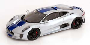 JAGUAR C-X75 2015 SILVER BLUE