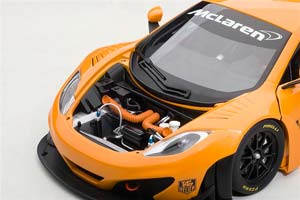 MCLAREN MP4-12C GT3 PRESENTATION CAR 2011 METALLIC ORANGE — фото 6