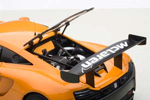 MCLAREN MP4-12C GT3 PRESENTATION CAR 2011 METALLIC ORANGE — фото 7