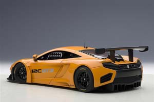 MCLAREN MP4-12C GT3 PRESENTATION CAR 2011 METALLIC ORANGE — фото 2