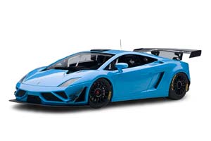 LAMBORGHINI GALLARDO GT3 FL2 2013 LIGHT BLUE METALLIC