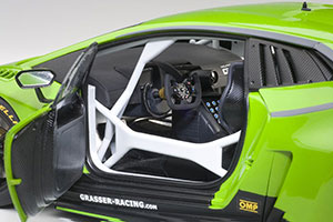 LAMBORGHINI HURACAN GT3 2015 GREEN/#63 — фото 4