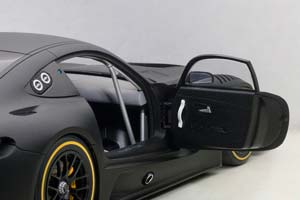 MERCEDES AMG GT3 PLAIN BODY VERSION 2015 MATT BLACK COMPOSITE MODEL/2 DOOR OPENINGS — фото 6