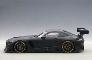 MERCEDES AMG GT3 PLAIN BODY VERSION 2015 MATT BLACK COMPOSITE MODEL/2 DOOR OPENINGS — фото 10