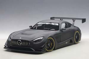 MERCEDES AMG GT3 PLAIN BODY VERSION 2015 MATT BLACK COMPOSITE MODEL/2 DOOR OPENINGS — фото 2