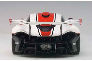 MCLAREN P1 GTR GLOSS WHITE/RED STRIPES — фото 7
