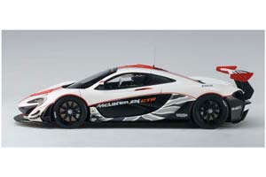 MCLAREN P1 GTR GLOSS WHITE/RED STRIPES — фото 10