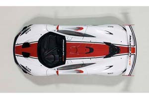 MCLAREN P1 GTR GLOSS WHITE/RED STRIPES — фото 11