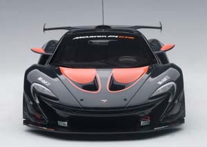 MCLAREN P1 GTR YEAR 2015 BLACK / ORANGE 1:18 AUTOART — фото 3