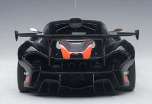 MCLAREN P1 GTR YEAR 2015 BLACK / ORANGE 1:18 AUTOART — фото 4