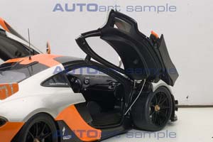 MCLAREN P1 GTR YEAR 2015 BLACK / ORANGE 1:18 AUTOART — фото 5