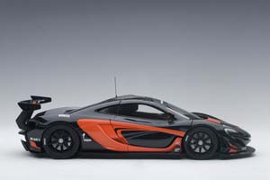 MCLAREN P1 GTR YEAR 2015 BLACK / ORANGE 1:18 AUTOART — фото 8