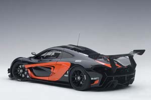 MCLAREN P1 GTR YEAR 2015 BLACK / ORANGE 1:18 AUTOART — фото 9