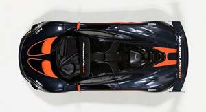 MCLAREN P1 GTR YEAR 2015 BLACK / ORANGE 1:18 AUTOART — фото 10
