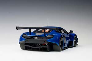 MCLAREN 650S GT3 PLAIN BODY VERSION 2017 BLUE METALLIC 1:18 AUTOART — фото 13
