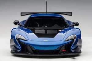 MCLAREN 650S GT3 PLAIN BODY VERSION 2017 BLUE METALLIC 1:18 AUTOART — фото 8