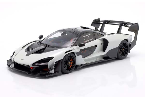 MCLAREN SENNA GTR 2019 LIGHTGREY BLACK / МАКЛАРЕН СЕННА ГТР ЛИГХТГРЕЙ ЧЕРНЫЙ