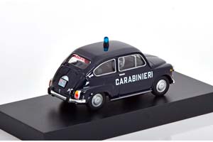 FIAT 600 D CARABINIERI 1967 DARK BLUE — фото 2