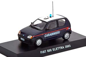 FIAT 600 ELETTRA CARABINIERI 2003 DARK BLUE