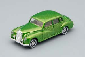 MERCEDES-BENZ 300B (W186 III), GREENMETALLIC (ДЛИНА МОДЕЛИ 3-5 СМ)