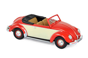 VW HEBMULLER 1949 RED/CREME