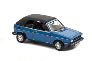 VW VOLKSWAGEN GOLF CABRIOLET OPEN 1981, BLUE