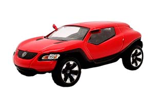 VW VOLKSWAGEN CONCEPT T, RED
