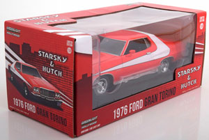 FORD GRAN TORINO STARSKY AND HUTCH 1976 RED WHITE — фото 4