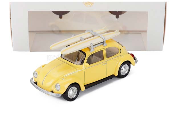 VOLKSWAGEN BEETLE MAGGIOLINO 1303 WITH SURF 1973 YELLOW / ФОЛЬКСВАГЕН БИТЛ