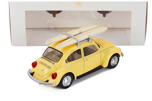VOLKSWAGEN BEETLE MAGGIOLINO 1303 WITH SURF 1973 YELLOW / ФОЛЬКСВАГЕН БИТЛ — фото 2