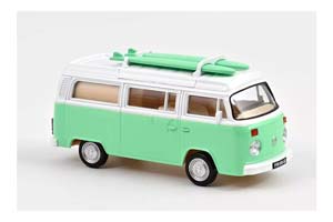 VW T2 COMBI CAMPER VAN С ДОСКАМИ ДЛЯ СЕРФИНГА 1973 GREEN — фото 1